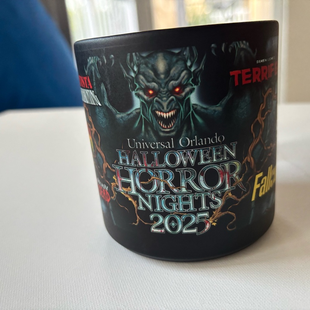 Halloween HORROR NIGHTS‎ 2025 🎃 Black Graphic Mug